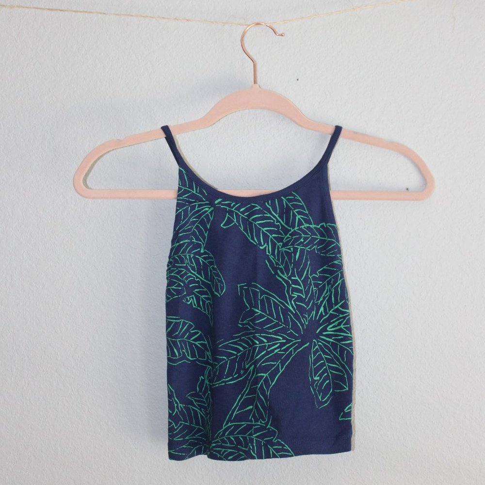 ♡LEAF CROPPED TANK♡